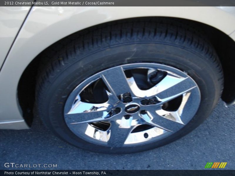 Gold Mist Metallic / Cocoa/Cashmere 2012 Chevrolet Malibu LS