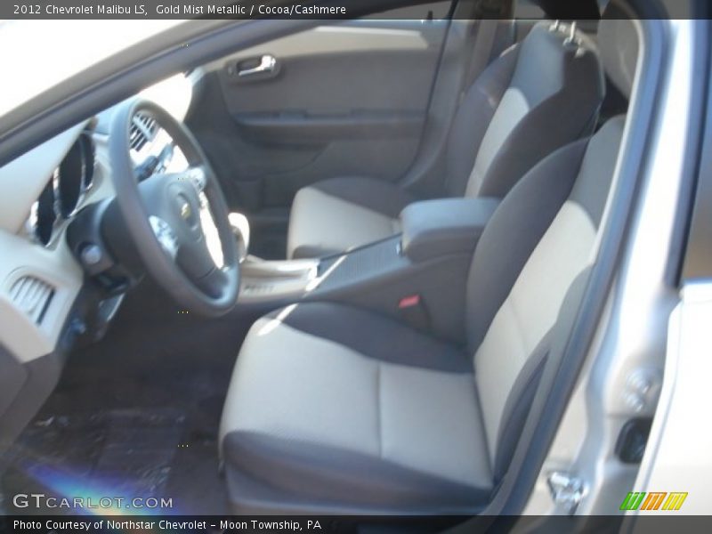Gold Mist Metallic / Cocoa/Cashmere 2012 Chevrolet Malibu LS