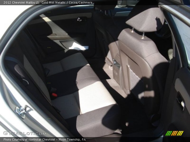 Gold Mist Metallic / Cocoa/Cashmere 2012 Chevrolet Malibu LS