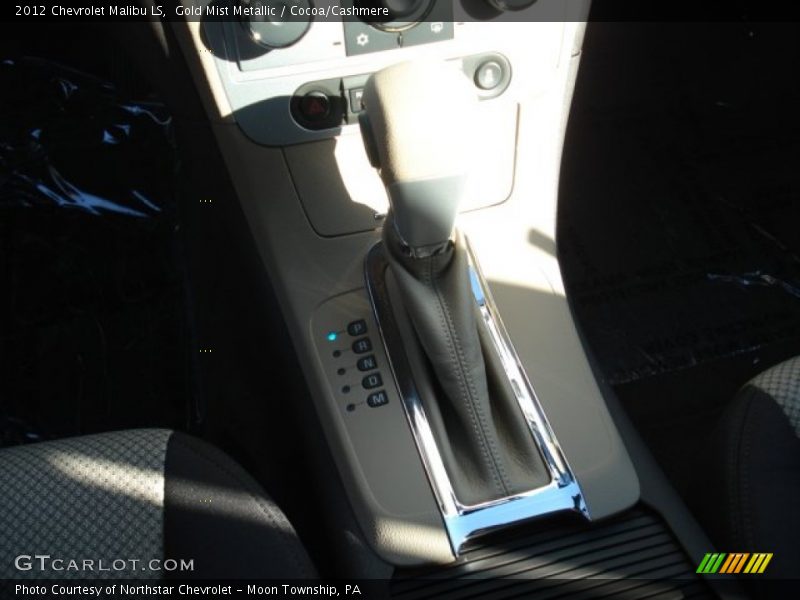 Gold Mist Metallic / Cocoa/Cashmere 2012 Chevrolet Malibu LS