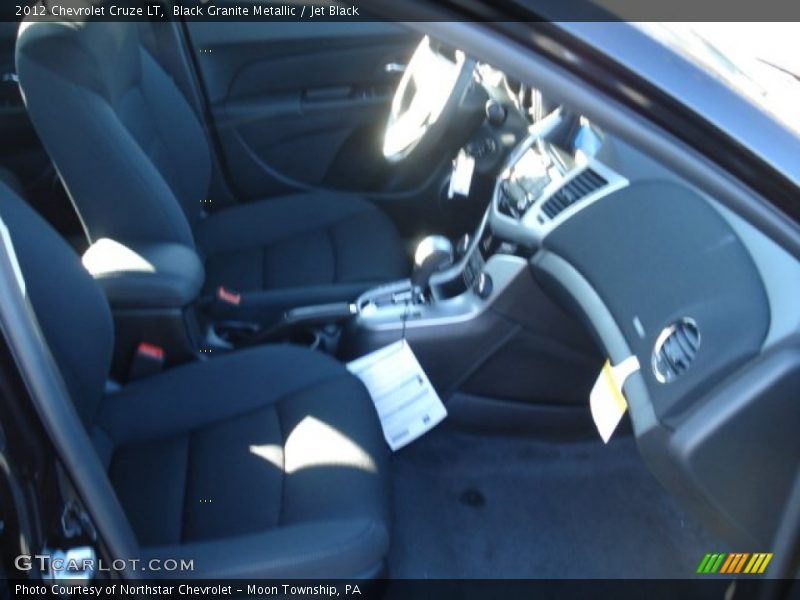 Black Granite Metallic / Jet Black 2012 Chevrolet Cruze LT
