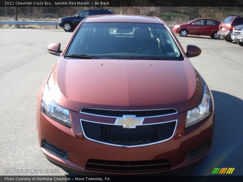 Autumn Red Metallic / Jet Black 2012 Chevrolet Cruze Eco