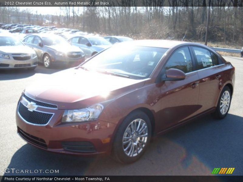 Autumn Red Metallic / Jet Black 2012 Chevrolet Cruze Eco