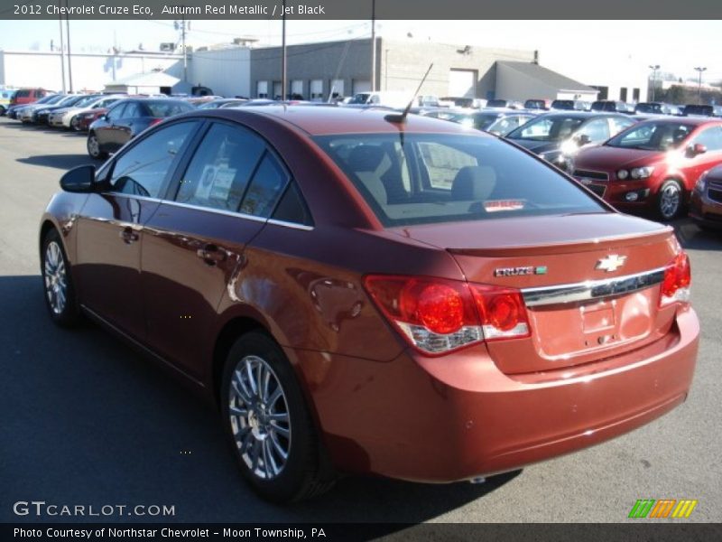 Autumn Red Metallic / Jet Black 2012 Chevrolet Cruze Eco