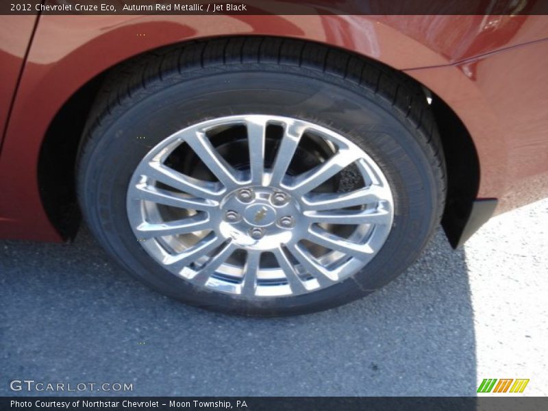 Autumn Red Metallic / Jet Black 2012 Chevrolet Cruze Eco
