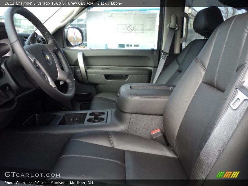 Black / Ebony 2012 Chevrolet Silverado 1500 LT Crew Cab 4x4