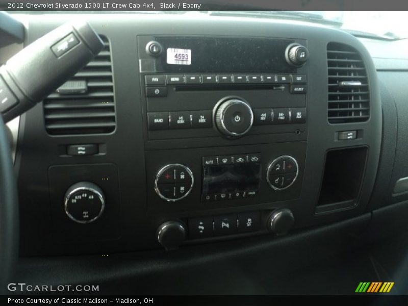 Black / Ebony 2012 Chevrolet Silverado 1500 LT Crew Cab 4x4