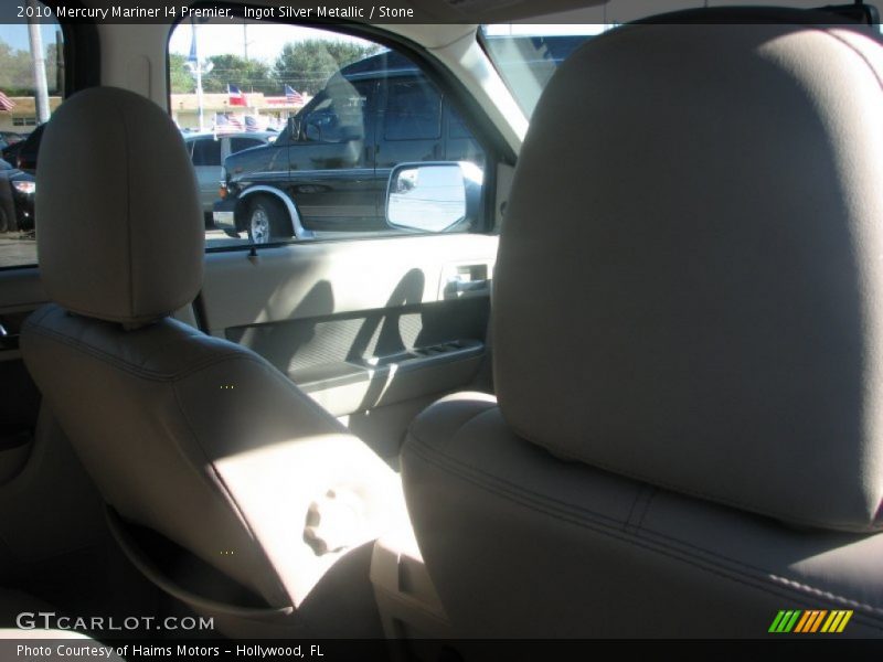 Ingot Silver Metallic / Stone 2010 Mercury Mariner I4 Premier