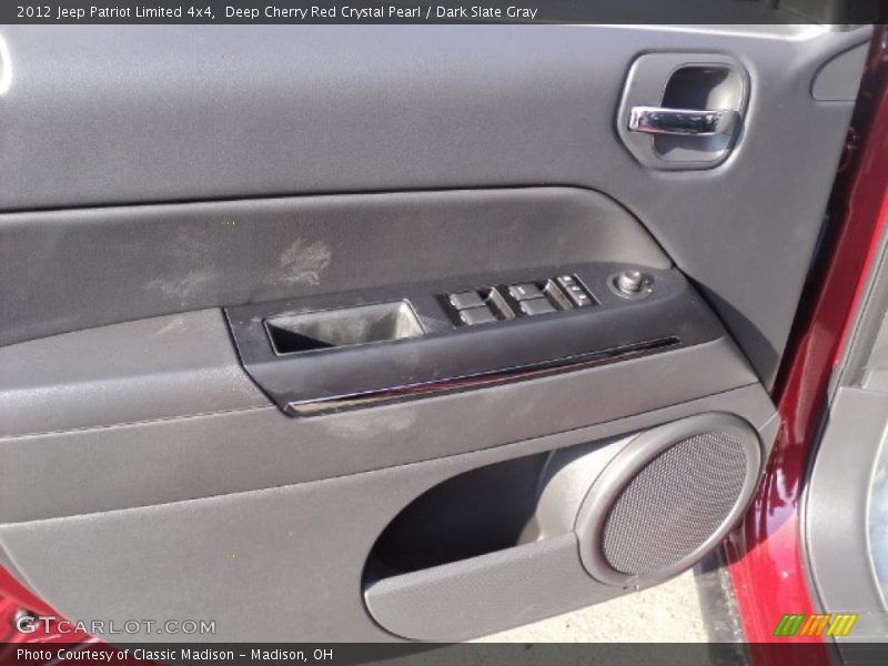 Deep Cherry Red Crystal Pearl / Dark Slate Gray 2012 Jeep Patriot Limited 4x4