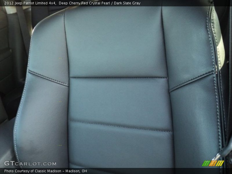 Deep Cherry Red Crystal Pearl / Dark Slate Gray 2012 Jeep Patriot Limited 4x4