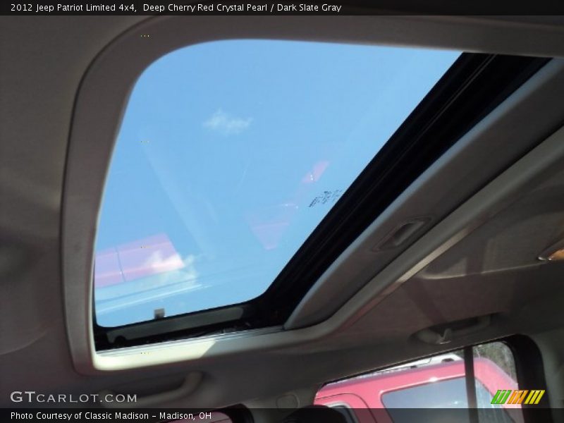 Deep Cherry Red Crystal Pearl / Dark Slate Gray 2012 Jeep Patriot Limited 4x4