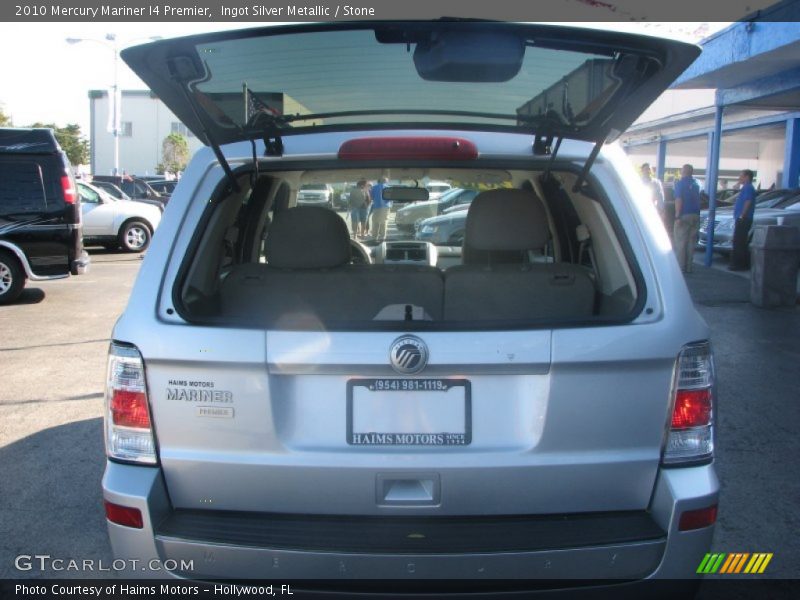 Ingot Silver Metallic / Stone 2010 Mercury Mariner I4 Premier