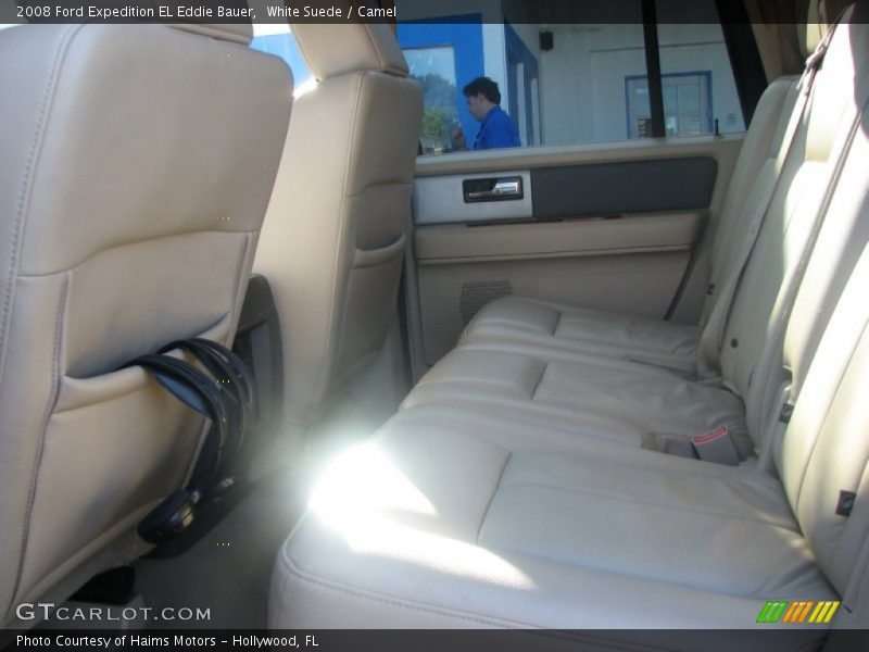 White Suede / Camel 2008 Ford Expedition EL Eddie Bauer