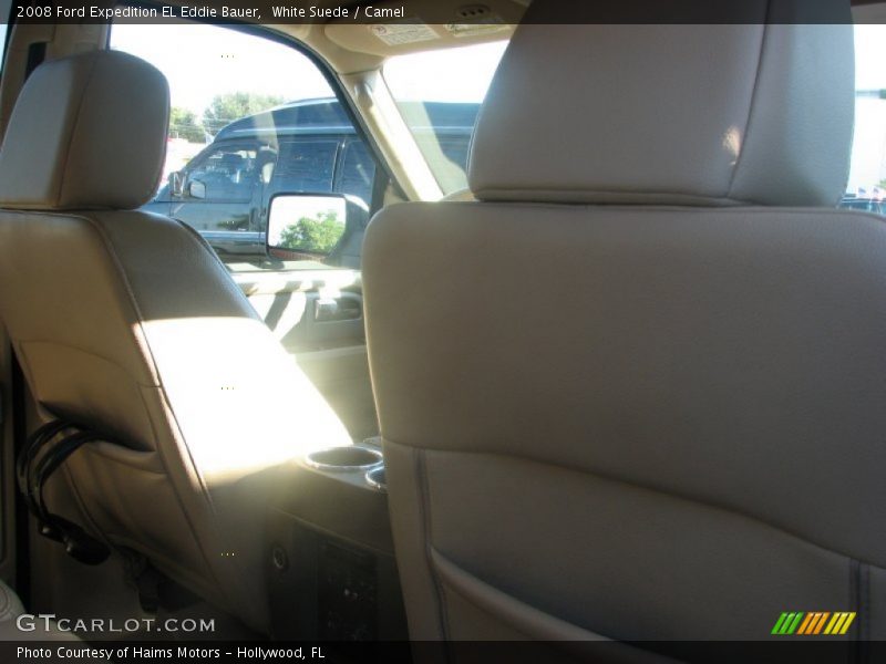 White Suede / Camel 2008 Ford Expedition EL Eddie Bauer