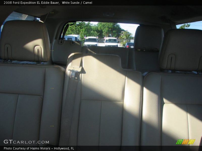 White Suede / Camel 2008 Ford Expedition EL Eddie Bauer