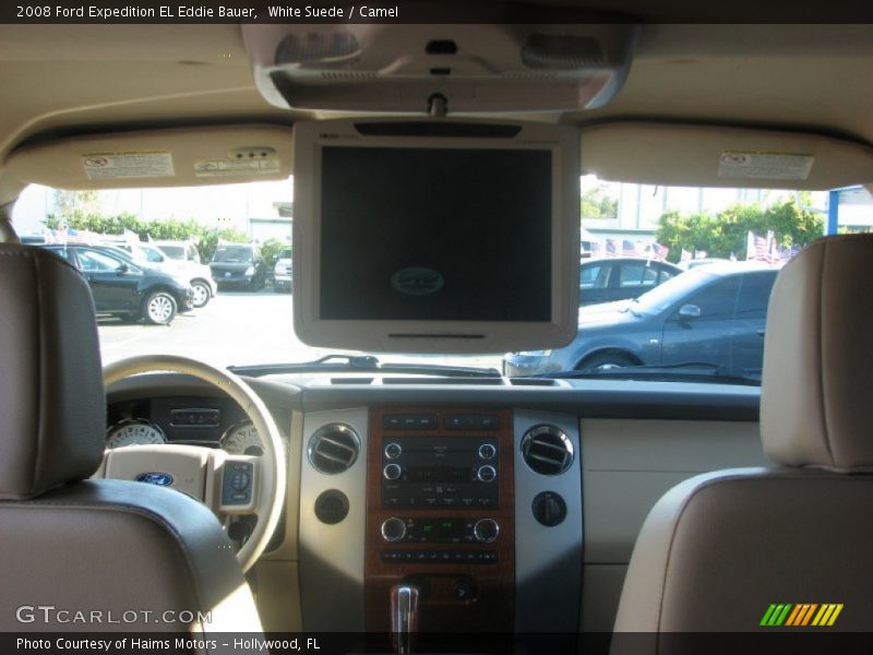 White Suede / Camel 2008 Ford Expedition EL Eddie Bauer
