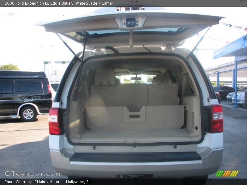 White Suede / Camel 2008 Ford Expedition EL Eddie Bauer