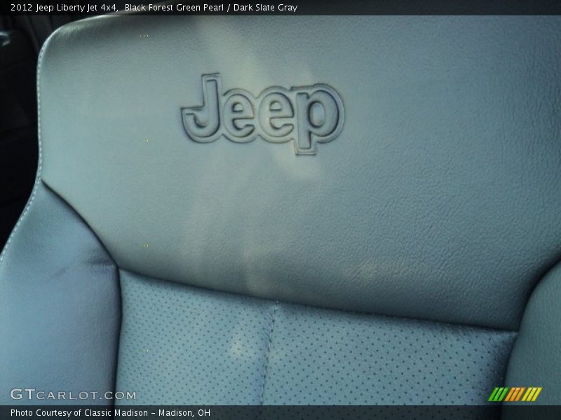 Black Forest Green Pearl / Dark Slate Gray 2012 Jeep Liberty Jet 4x4