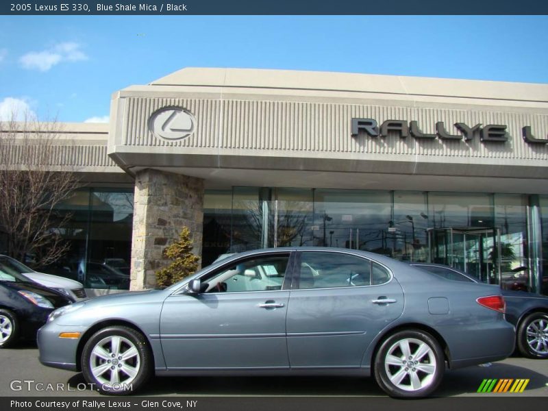 Blue Shale Mica / Black 2005 Lexus ES 330