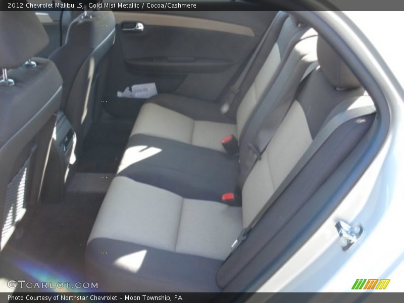 Gold Mist Metallic / Cocoa/Cashmere 2012 Chevrolet Malibu LS