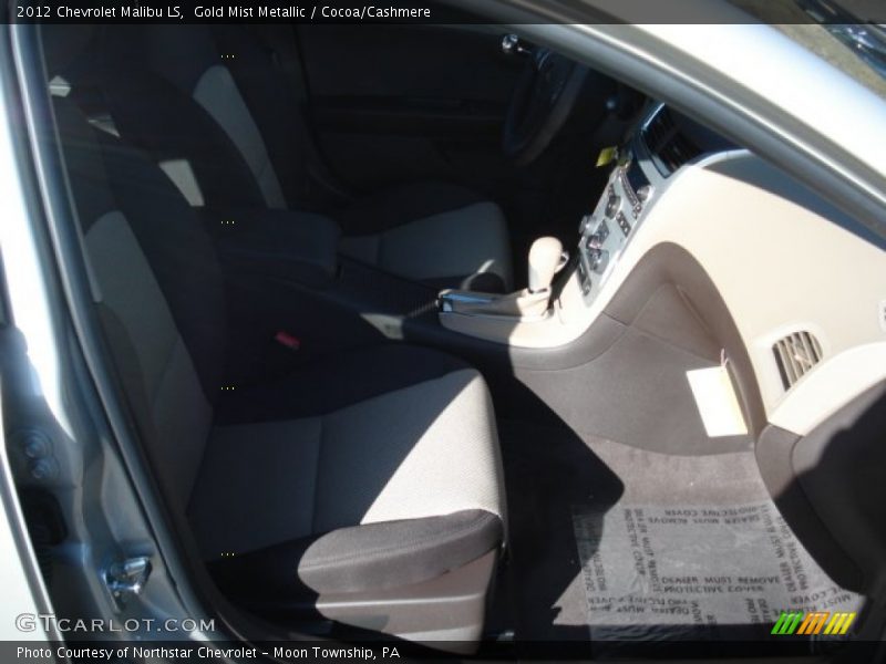 Gold Mist Metallic / Cocoa/Cashmere 2012 Chevrolet Malibu LS