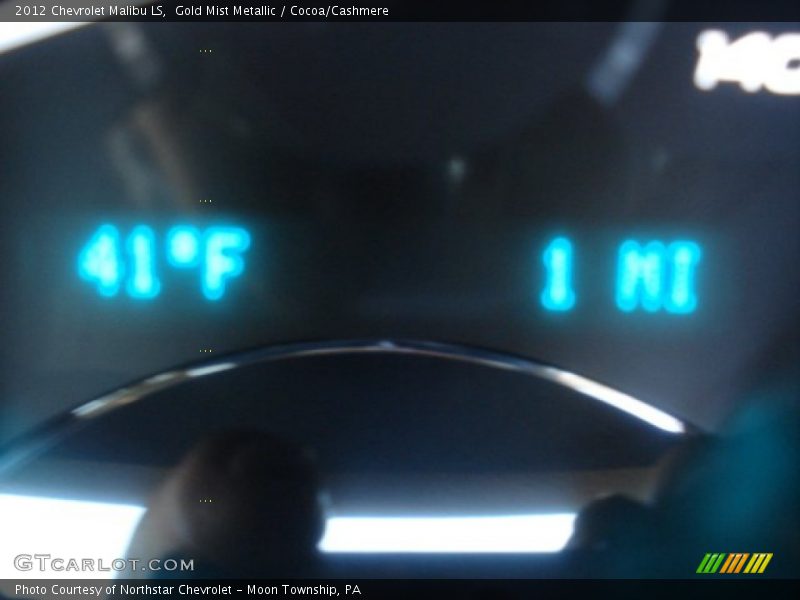 Gold Mist Metallic / Cocoa/Cashmere 2012 Chevrolet Malibu LS