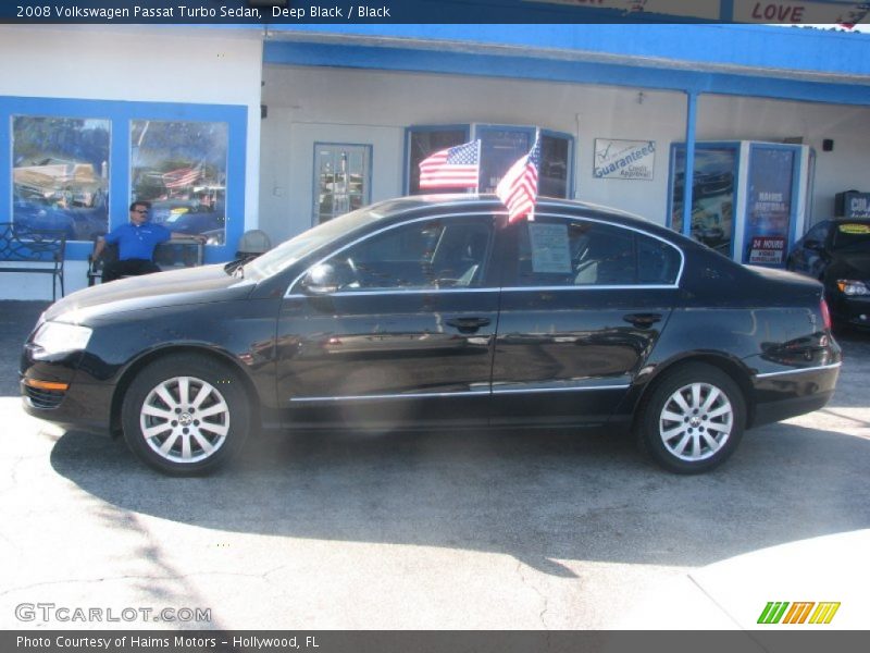 Deep Black / Black 2008 Volkswagen Passat Turbo Sedan