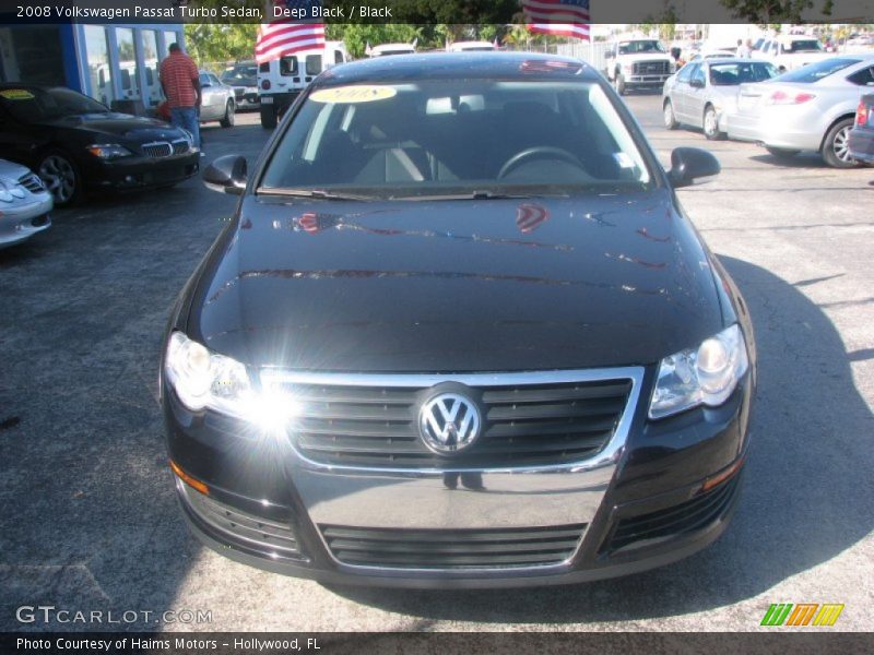 Deep Black / Black 2008 Volkswagen Passat Turbo Sedan