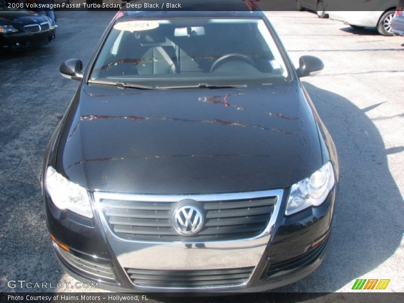 Deep Black / Black 2008 Volkswagen Passat Turbo Sedan