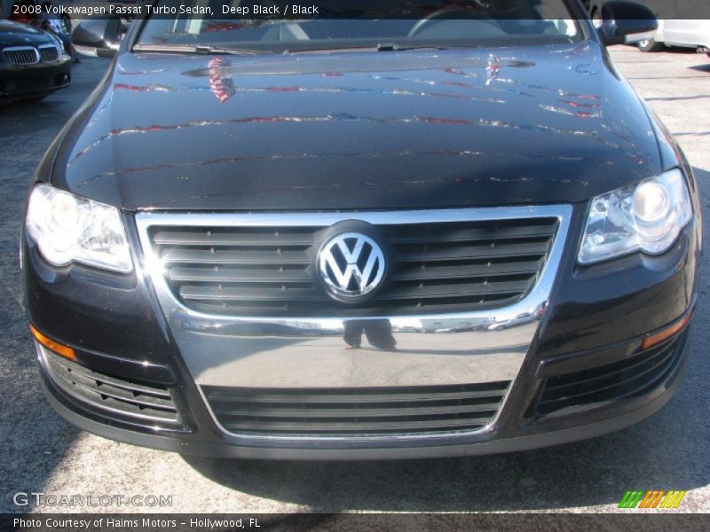Deep Black / Black 2008 Volkswagen Passat Turbo Sedan