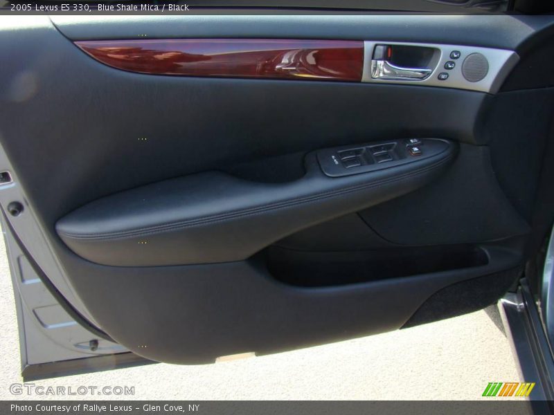 Blue Shale Mica / Black 2005 Lexus ES 330