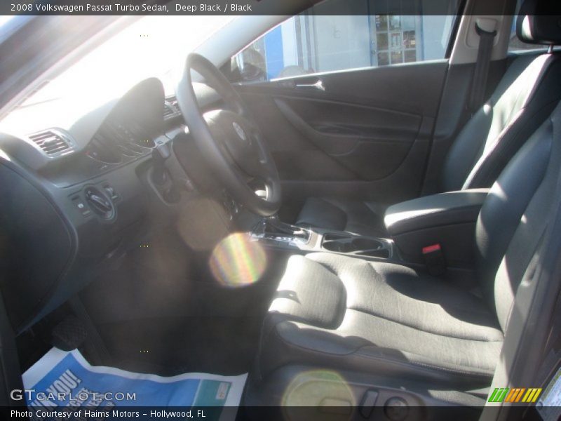 Deep Black / Black 2008 Volkswagen Passat Turbo Sedan