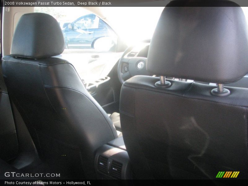 Deep Black / Black 2008 Volkswagen Passat Turbo Sedan