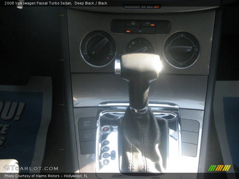 Deep Black / Black 2008 Volkswagen Passat Turbo Sedan