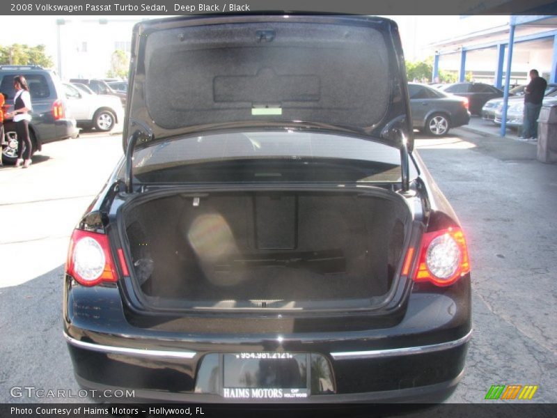 Deep Black / Black 2008 Volkswagen Passat Turbo Sedan