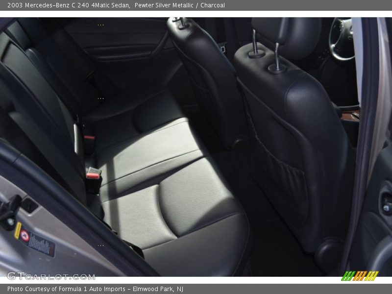 Pewter Silver Metallic / Charcoal 2003 Mercedes-Benz C 240 4Matic Sedan