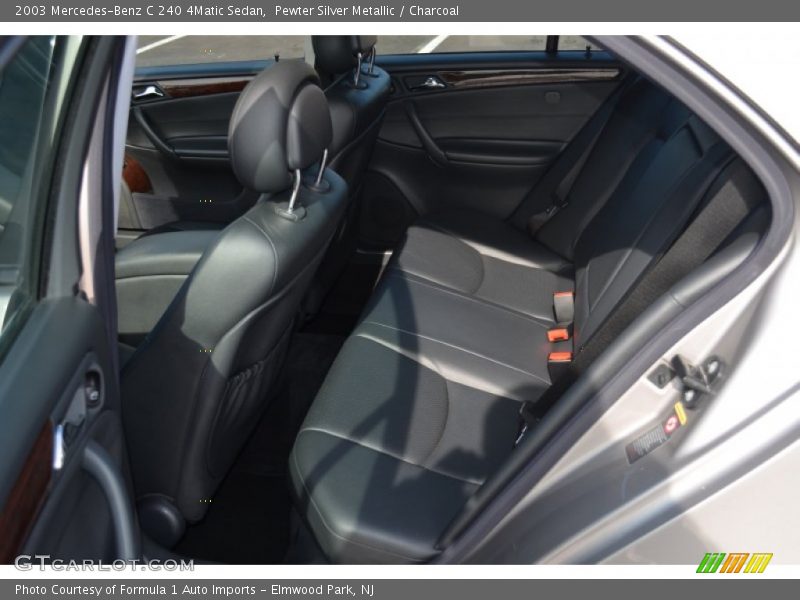 Pewter Silver Metallic / Charcoal 2003 Mercedes-Benz C 240 4Matic Sedan