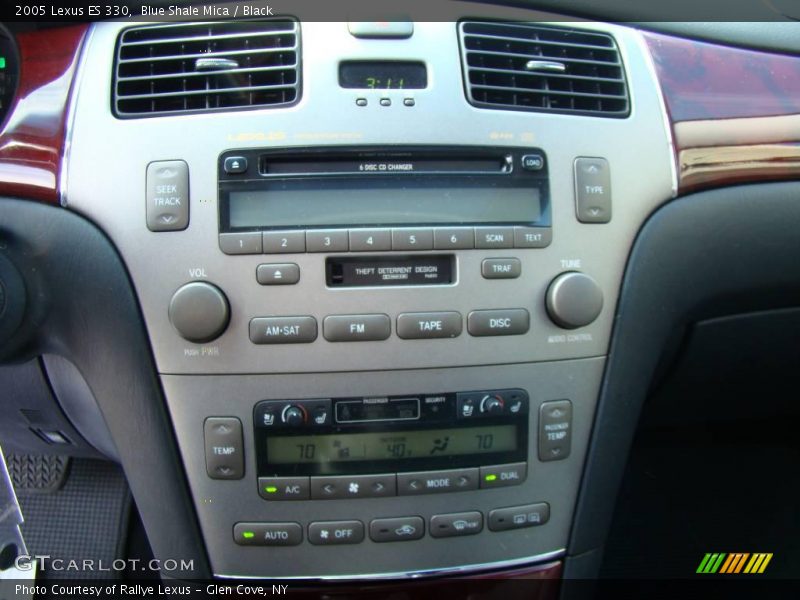 Blue Shale Mica / Black 2005 Lexus ES 330