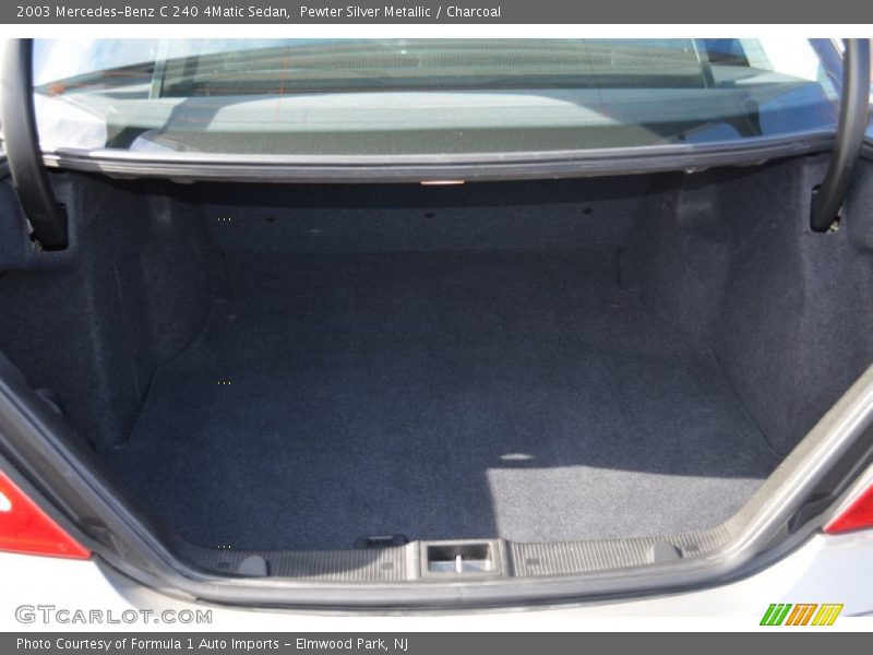 Pewter Silver Metallic / Charcoal 2003 Mercedes-Benz C 240 4Matic Sedan