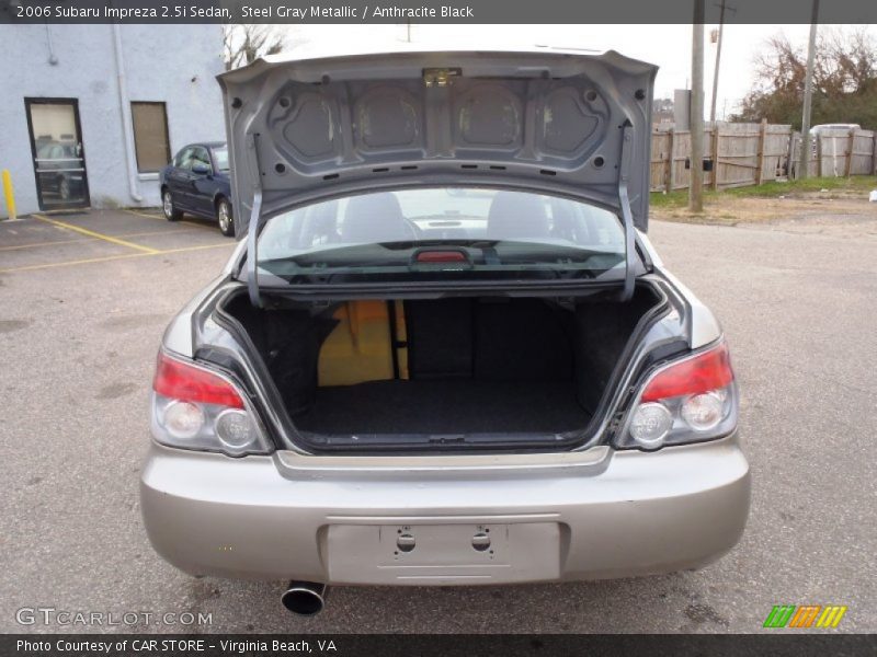 Steel Gray Metallic / Anthracite Black 2006 Subaru Impreza 2.5i Sedan