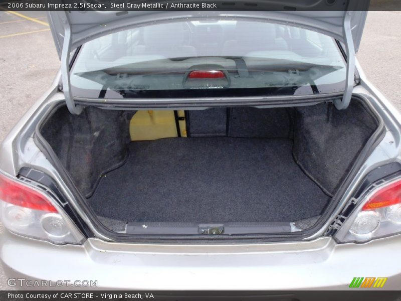 Steel Gray Metallic / Anthracite Black 2006 Subaru Impreza 2.5i Sedan