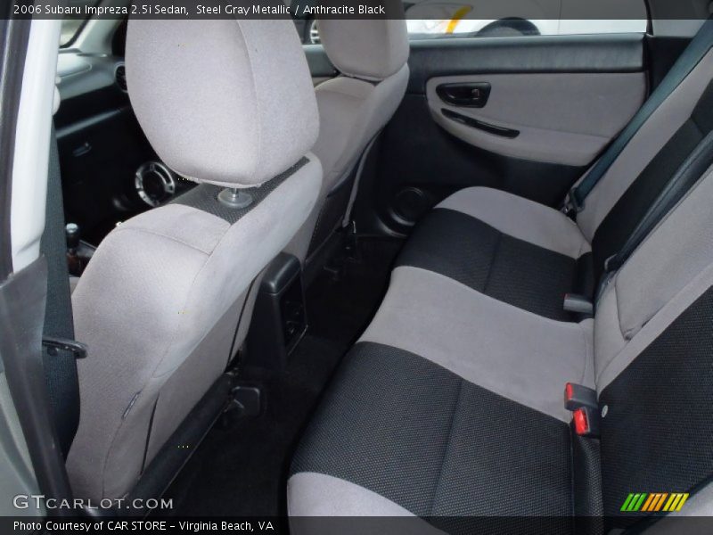 Steel Gray Metallic / Anthracite Black 2006 Subaru Impreza 2.5i Sedan