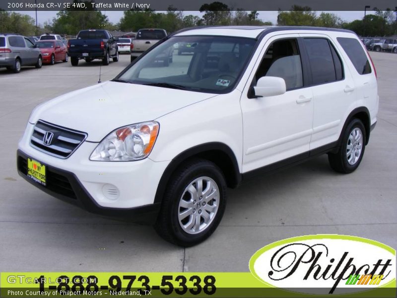 Taffeta White / Ivory 2006 Honda CR-V SE 4WD
