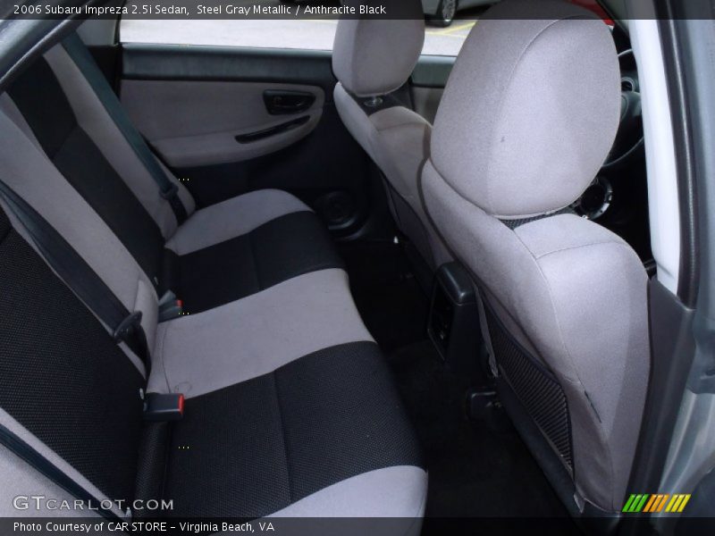Steel Gray Metallic / Anthracite Black 2006 Subaru Impreza 2.5i Sedan