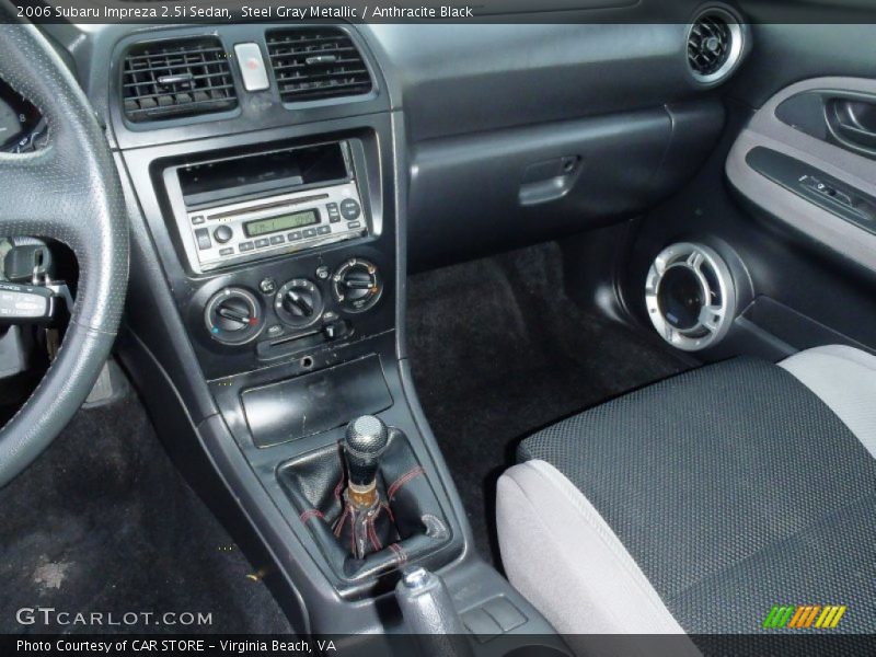 Steel Gray Metallic / Anthracite Black 2006 Subaru Impreza 2.5i Sedan