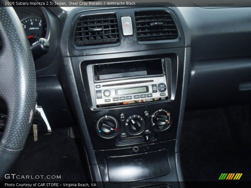 Steel Gray Metallic / Anthracite Black 2006 Subaru Impreza 2.5i Sedan