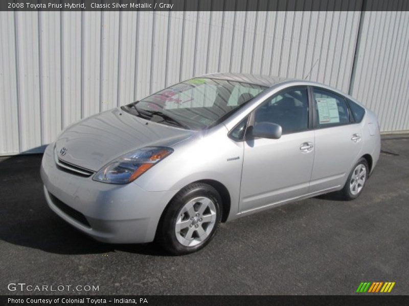 Classic Silver Metallic / Gray 2008 Toyota Prius Hybrid