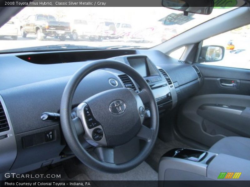 Classic Silver Metallic / Gray 2008 Toyota Prius Hybrid