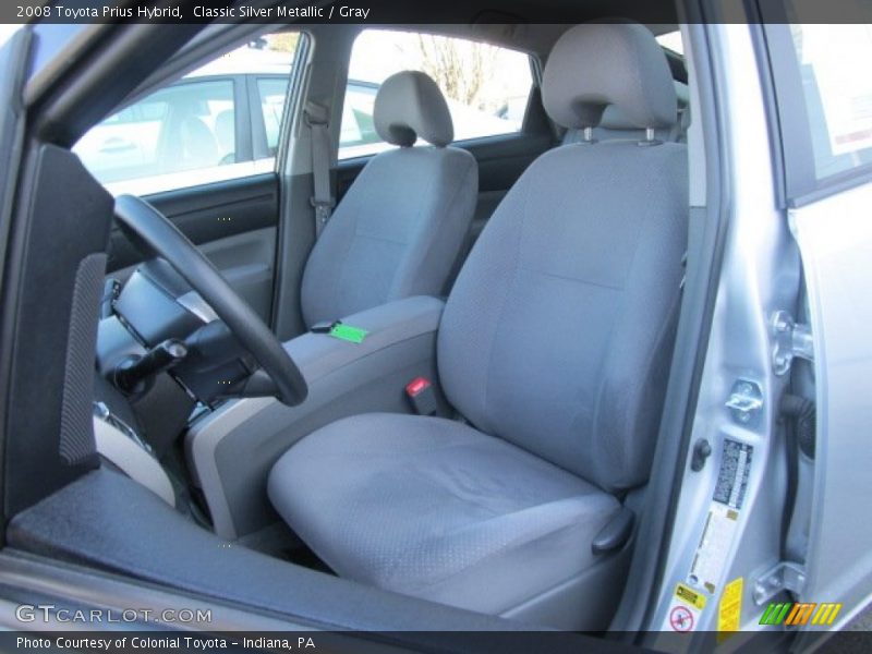 Classic Silver Metallic / Gray 2008 Toyota Prius Hybrid