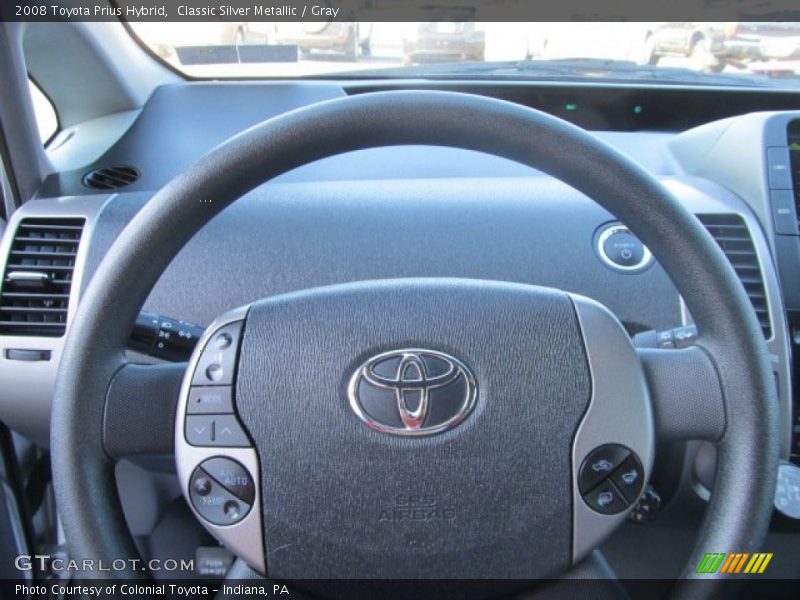 Classic Silver Metallic / Gray 2008 Toyota Prius Hybrid